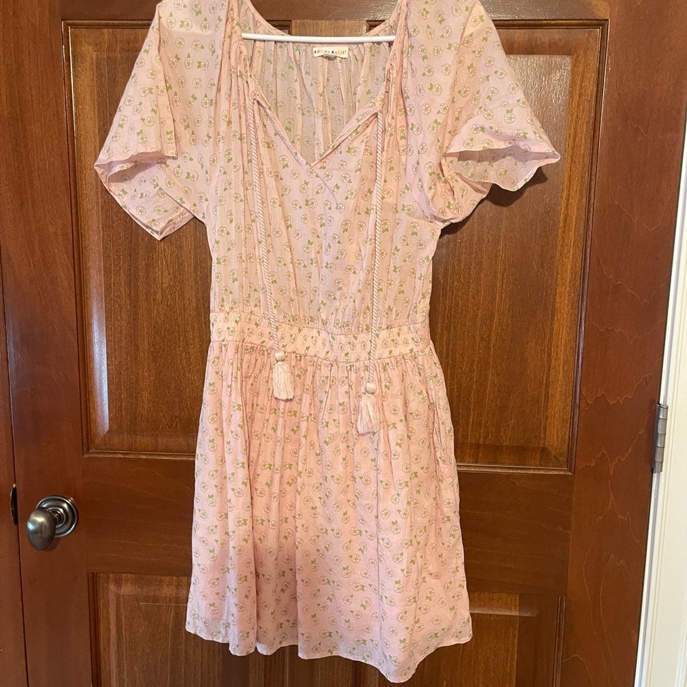 Roller Rabbit Pink Floral Dress Small